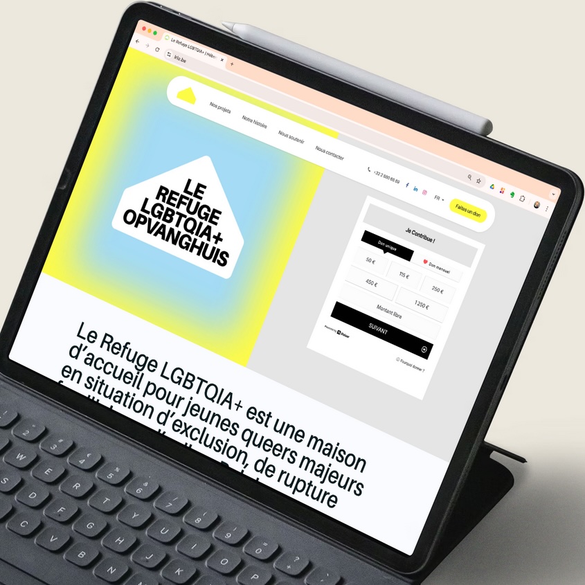 Le Refuge LGBTQIA+ — site web